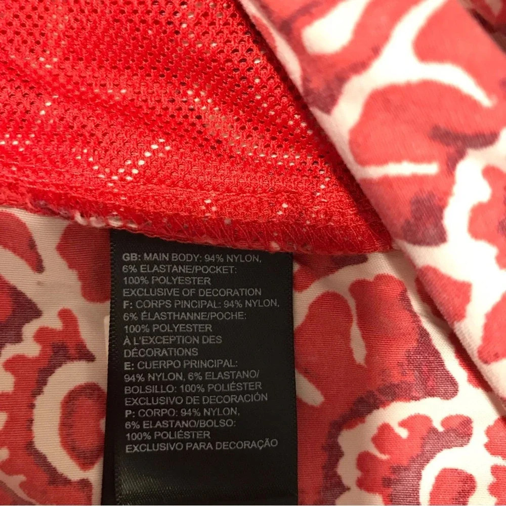 THE NORTH FACE Class V Pull On Mens Shorts XL Rococco Red Ashbury Floral Print - Picture 8 of 9